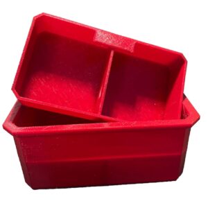 Slim Verdeelbak met 2 Vakken – Perfect voor Qbrick System PRO